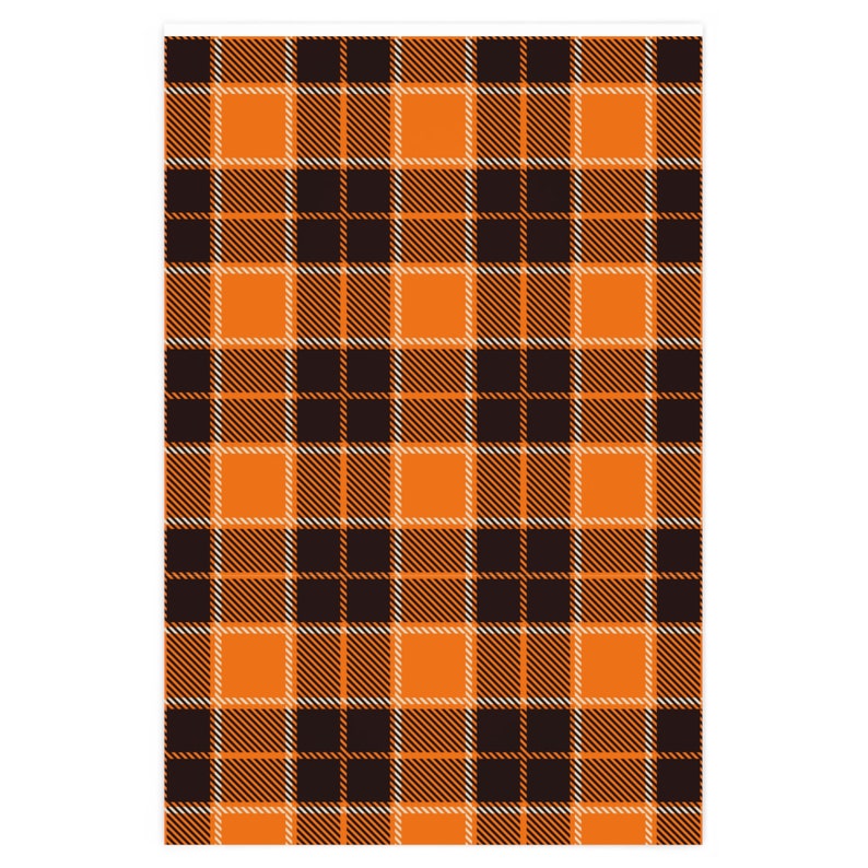 Autumn Gift Wrapping Paper perfect as a Holiday or Birthday Gift Wrapping Paper - Chic Gift Wrap for Thanksgiving and Christmas image 3