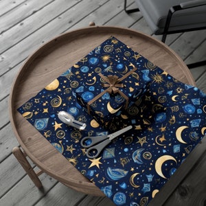 Collezione di carta da regalo Cosmo incantato - Simboli psichici ed energia cosmica