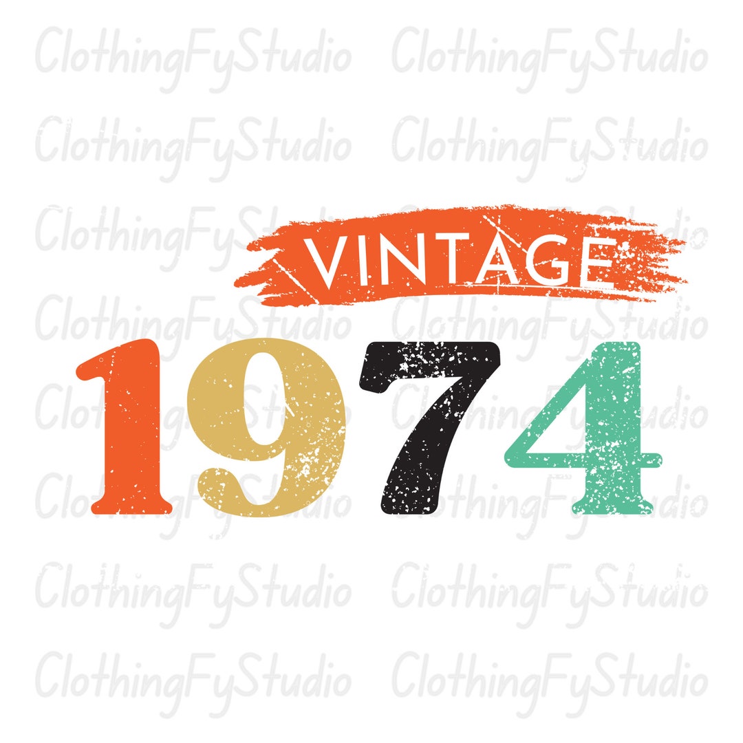 1975 Vintage Birthday Shirt For Women - 50th Birthday Gift, Retro Design, Custom Year Option - View #10
