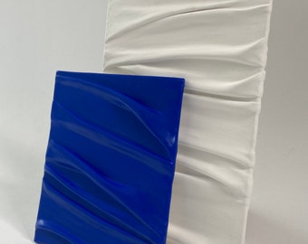 Handmade Sculptural Wall Art | Textured Plaster & Clay | Modern Minimalist Wall Décor | 50x70cm