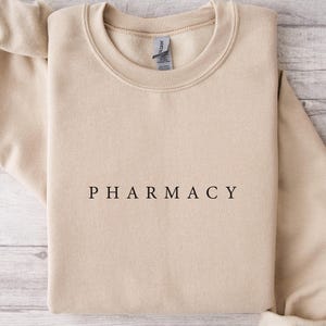 Pharmacy Unisex Sweatshirt, Medical Student Gift, Pharmacist Graduation, Doctor Nurse Hoodie, Healthcare Worker Apparel