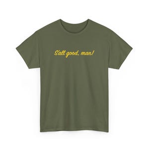 ¡Todo bien, amigo! Camiseta unisex de algodón grueso, camiseta gráfica informal, corte holgado, regalo para amigos, para uso diario. imagen 3