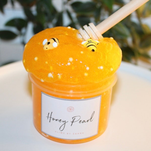 Slime "Honey Pearl" 135ml - Slime par Zahra