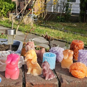 Gift on Budget, Kerzen B-Ware – günstige Qualitätskerzen mit kleinen Schönheitsfehlern | Farbabweichungen, leichte Dellen