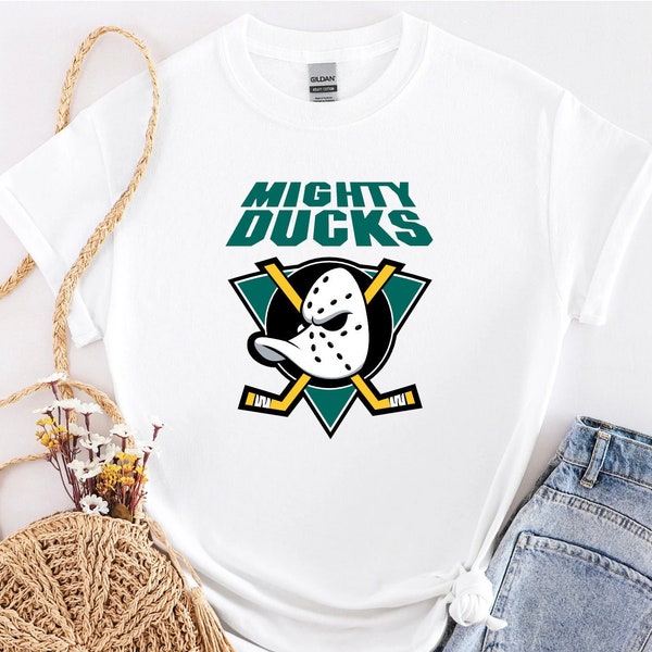 Mighty Ducks Old School Shirt, Mighty Ducks Fan Shirt, Hockey 2000s Shirt, Anaheim Mighty Ducks Shirt, Mighty Ducks Tee, Hockey Fan Shirt