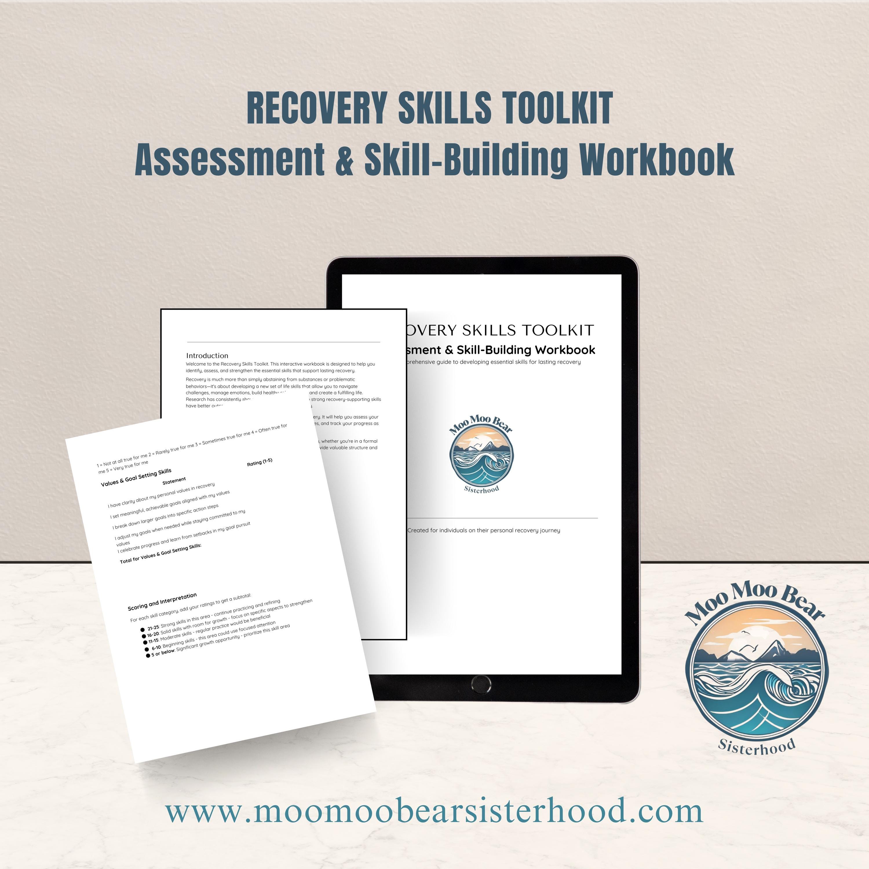 Addictions Recovery Folder Addiction Recovery Skills Toolkit: Sobriety Workbook & Journal (PDF) - Etsy