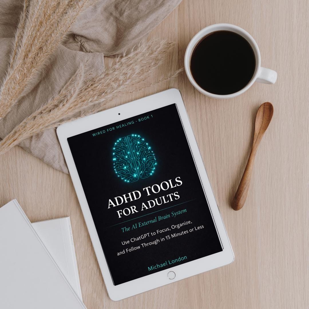 ADHD Digital Planner Tools for Adults, Use AI Tool and AI Prompts ...