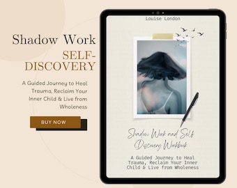 Shadow Work Journal & Inner Child Healing Journal: Healing Workbook (Printable PDF), Mental Health, Instant Download, Journal for iPad