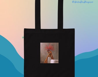 Meme puppet tote bag
