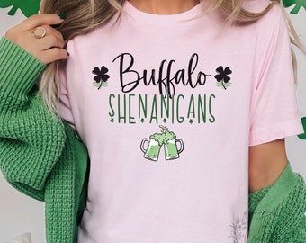 Buffalo Shenanigans St. Patrick's Day T-shirt Buffalo Irish Parade Day