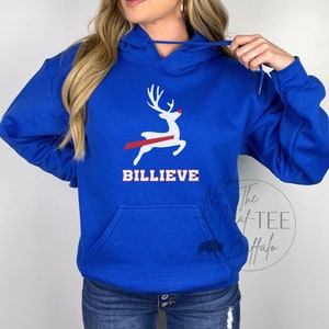 Buffalo Reindeer Christmas Unisex Hoodie