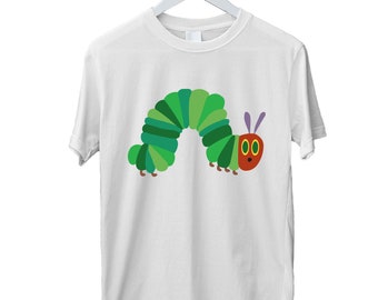 World Book Day T Shirt Hungry Caterpillar Inspired Shirt School kids books Lover Tee Funny Gift Girls Boys Shirts Unisex Kids Adults Tops