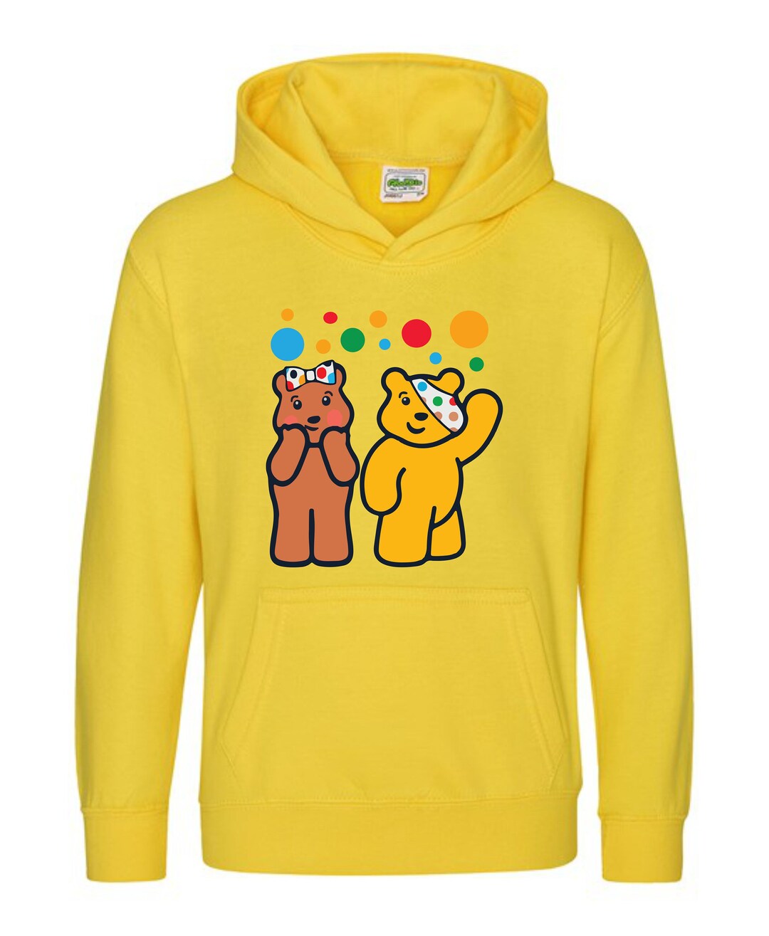 Pudsey Bear Children in Need 2023 Hoodie Cute Charity Graphic Etsy UK