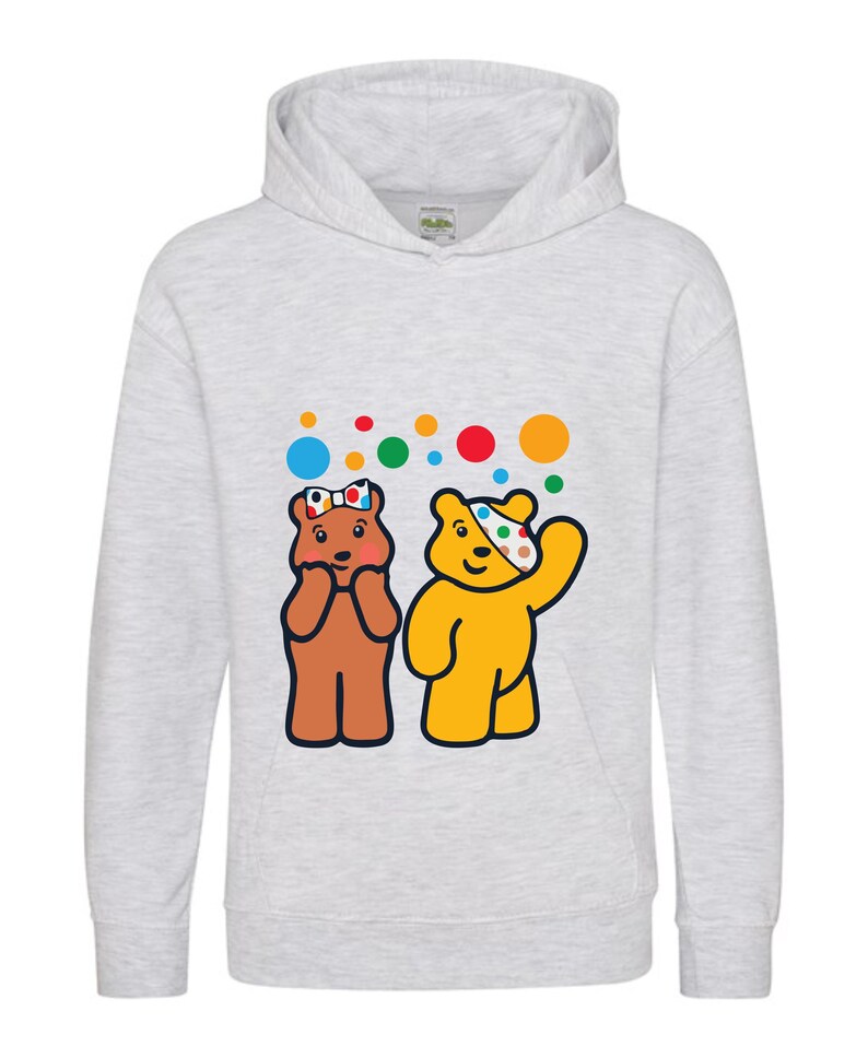 PUDSEY Bear 2024 Hoodie Spotty Day Children in Need Cute Hoodie