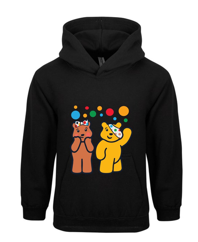 PUDSEY Bear 2024 Hoodie Spotty Day Children in Need Cute Hoodie