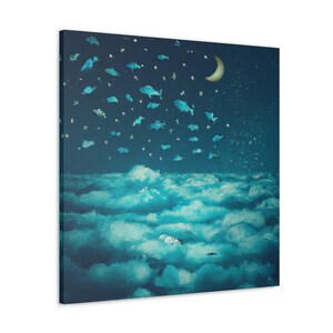 Ocean of the Sky - Surrealism - Canvas Print - Home Décor