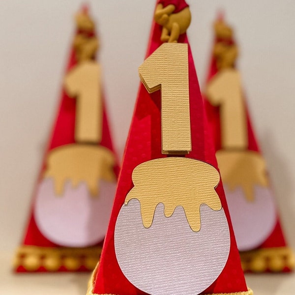 pyramid box party favor| honey pot favors | Treat box | personalized favor | Winnie the pooh