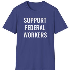 Unterstützen Sie Bund Arbeiter Shirt Unisex | Linie halten, nicht resignieren | Gabel Aus | Verteidigen Sie Regierungsangestellte | Löffel
