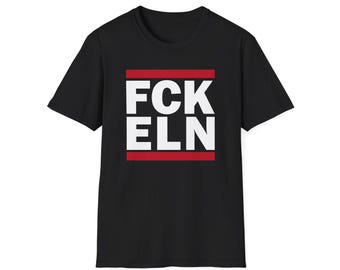 Maglietta FCK ELN / Maglietta anti Elon Musk / Maglietta anti-Trump, anti-Maga, anti-Elon / Maglietta FDT / Trump Elon divertente / Anti-Doge