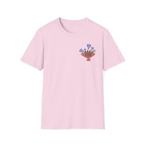 Camiseta FDT (F Donald Trump) / Camiseta sutil FDT / Camiseta anti-Trump, anti-Elon, anti-MAGA / Camiseta liberal demócrata / Feminista pro democracia Light Pink
