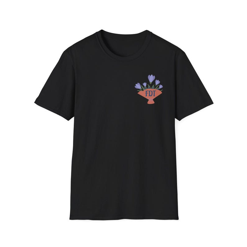 Camiseta FDT (F Donald Trump) / Camiseta sutil FDT / Camiseta anti-Trump, anti-Elon, anti-MAGA / Camiseta liberal demócrata / Feminista pro democracia Black