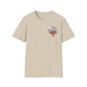 Camiseta FDT (F Donald Trump) / Camiseta sutil FDT / Camiseta anti-Trump, anti-Elon, anti-MAGA / Camiseta liberal demócrata / Feminista pro democracia Sand