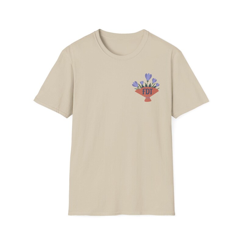 Camiseta FDT (F Donald Trump) / Camiseta sutil FDT / Camiseta anti-Trump, anti-Elon, anti-MAGA / Camiseta liberal demócrata / Feminista pro democracia Sand