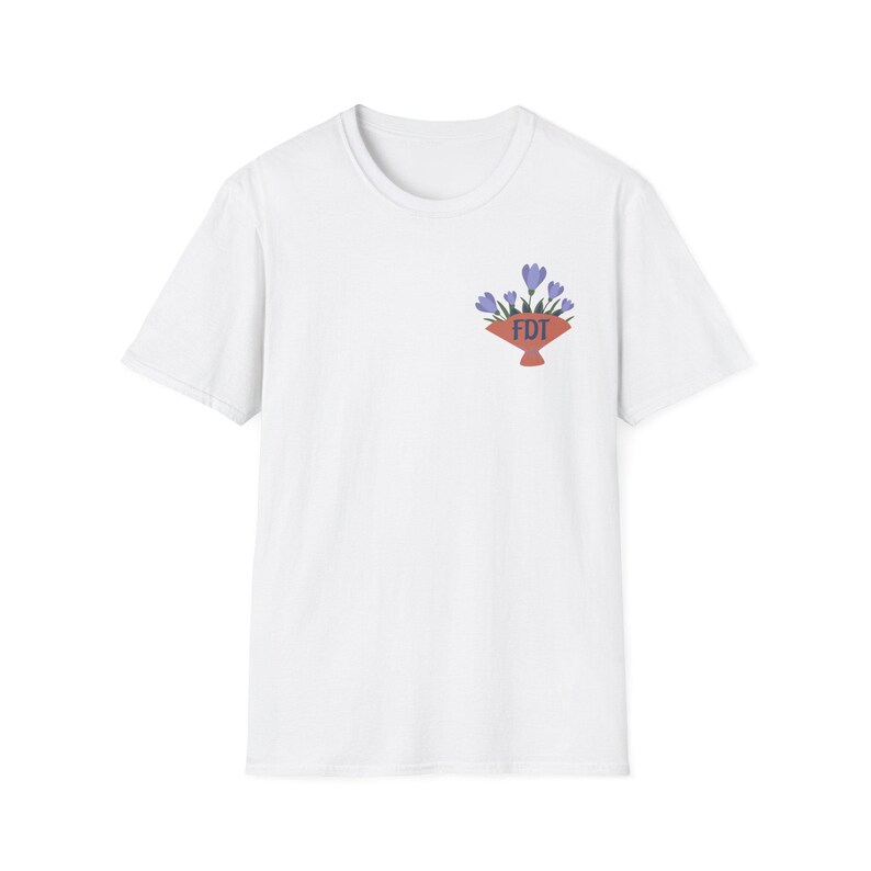 Camiseta FDT (F Donald Trump) / Camiseta sutil FDT / Camiseta anti-Trump, anti-Elon, anti-MAGA / Camiseta liberal demócrata / Feminista pro democracia White