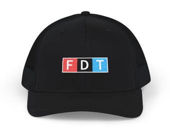 Casquette trucker FDT (plusieurs couleurs disponibles) | Casquette FDT anti-Trump