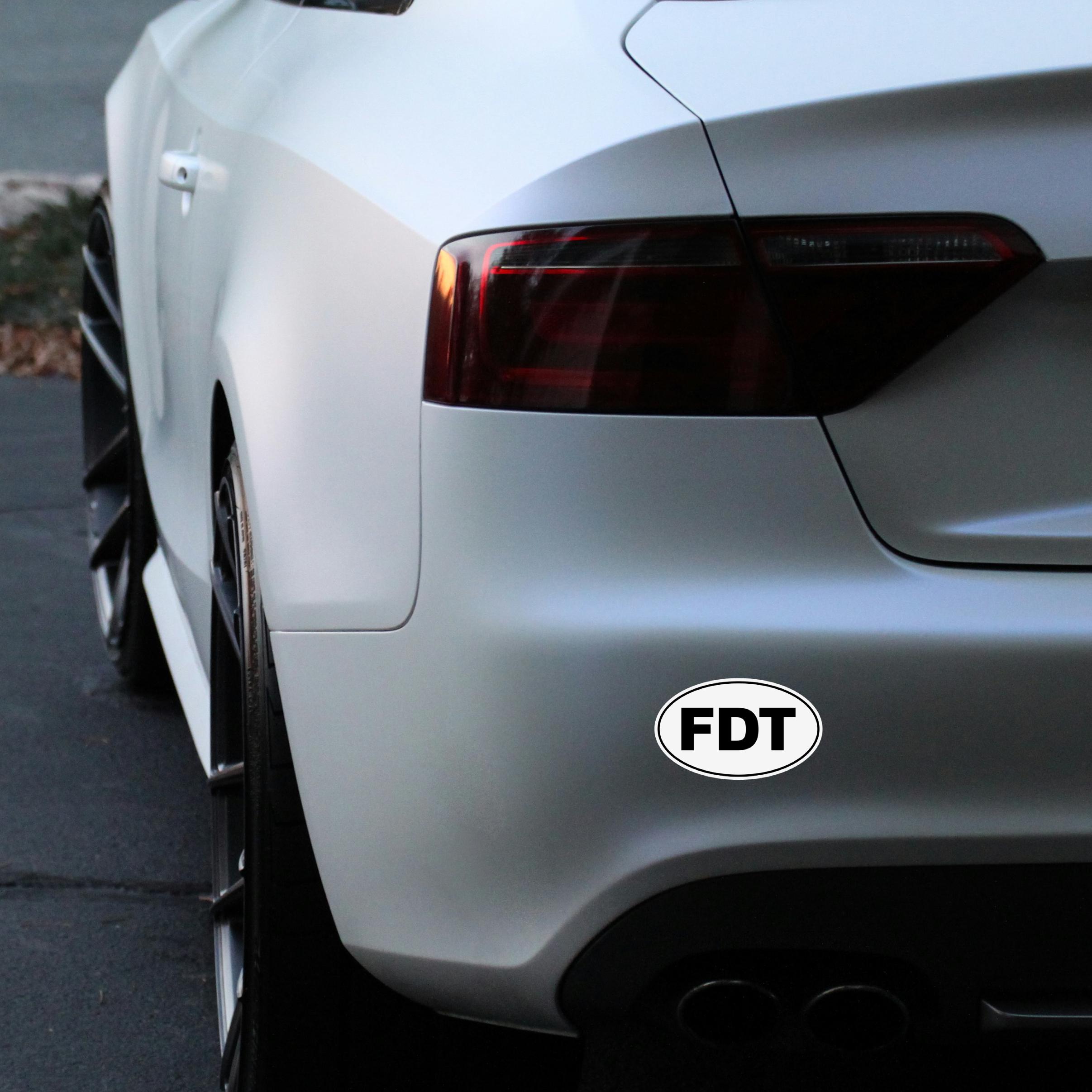 Fdt Sticker FDT (F Donald Trump) Sticker | Subtle FDT Sticker | Anti-trump, Anti ...