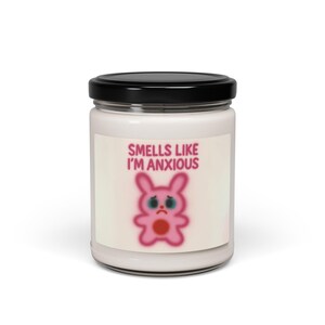 Anxiety Relief Scented Soy Candle: Relaxation Gift, Home Decor