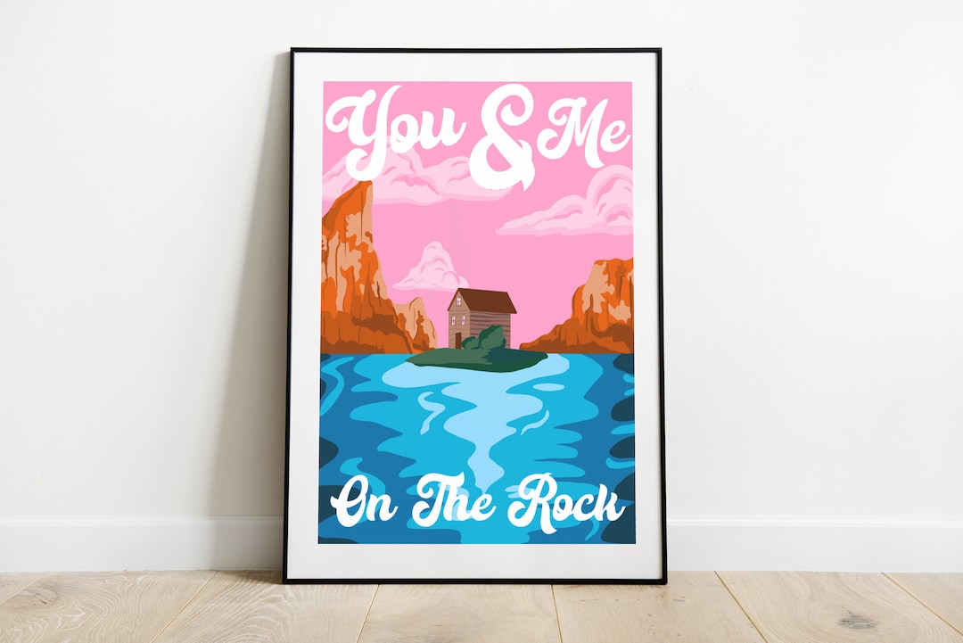 You and Me Art Deco Poster Digital Download Etsy