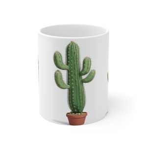 Cactus Ceramic Mug 11oz