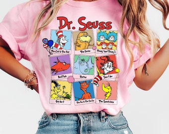 Suess-tastic Extravaganza: A Parade of Dr. Seuss's Greatest Hits Tee!