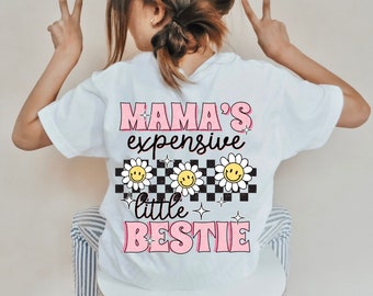 Mama's Expensive Little Bestie Youth Tee Shirt