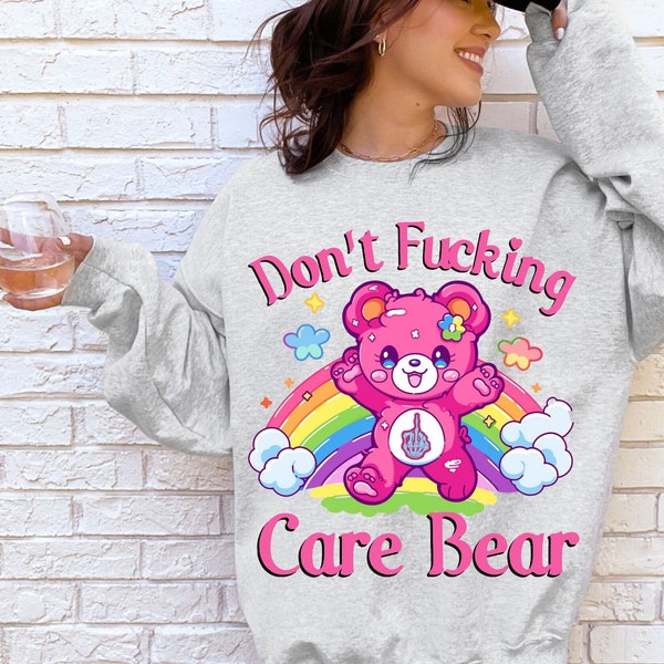 Dont Care Bear Svg - Etsy