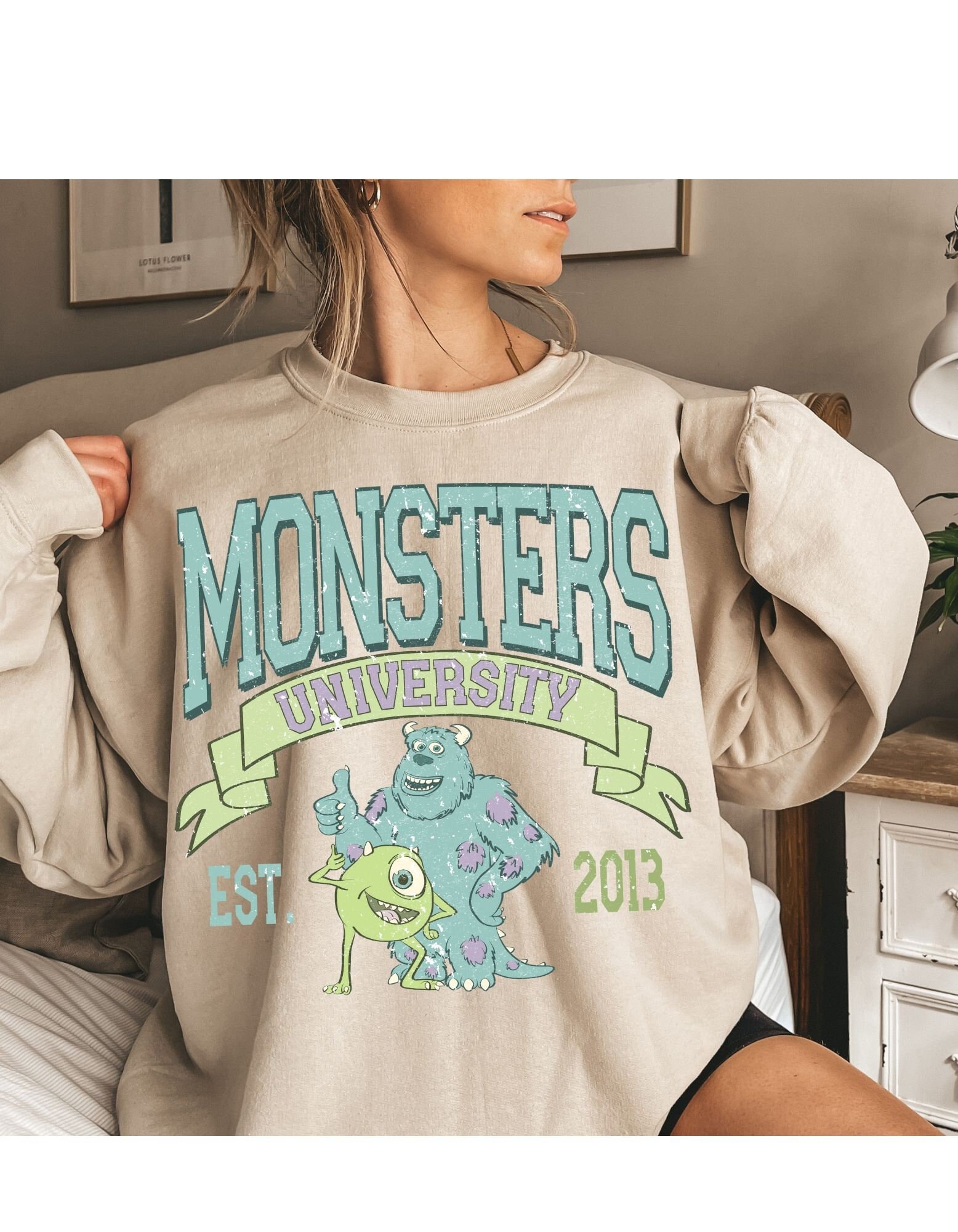 Monster top university sweatshirt