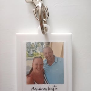 Personalisierter Foto-Schlüsselanhänger