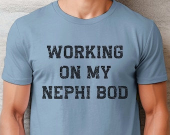 Funny LDS Dad Tee, Latter Day Saint Dad shirt, Mormon Meme tee, Gift for LDS dad, Nephi Dad shirt, Father's Day gift, Funny Mormon Dad shirt