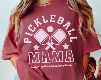 Pickleball MAMA shirt, Comfort Colors MAMA shirt, Pickleball tee for mom, Mother's day gift, Gift for Pickleball Mama, Pickleball mom gift