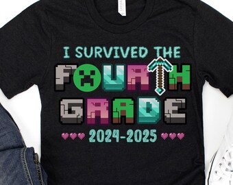 Last Day of school kids shirt, Last day of 3rd grade pixelated gamer shirt, Peace out 3rd grade, Last day of 2nd grade, kid school shirt