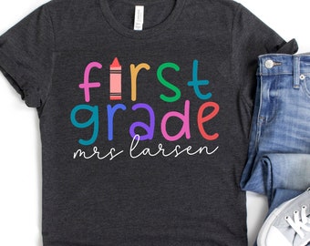 Teacher Back to School shirt, Custom grade level teacher shirt, Team teacher shirts, First day of school shirt, Elementary Teacher team tees