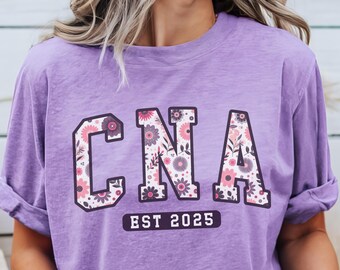 CNA Week shirts, Certified Nursing assistant shirt, est 2025 CNA shirt, Nurses Aide shirt, CNA tshirt, Cna gifts, cna appreciation, pct tee