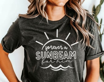 Latter Day Saint tee, LDS Sunbeam shirt, 'Jesus wants me for a Sunbeam' tee, Inspirational Mormon tee, LDS missionary tee, LDS meme tee