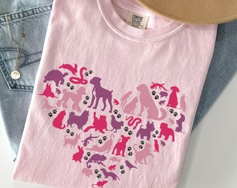 Valentines Vet tech shirt, Veterinary office Valentines day shirts, Vet assistant, Vet gift, animal lover gift, Vet tech gift, Vet student