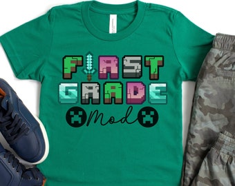 Back to school kid shirt, First day of school, Video game kids shirt, Boys Back to school, Back to school video game tee, Kids school shirt