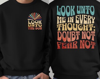 LDS youth theme 2025, Latter Day Saint sweatshirt, LDS sweatshirt, Look unto Christ shirt, LDS Young women gift, Lds sweater, Lds youth gift
