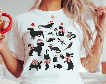 Christmas Vet tech shirt, Vet assistant shirt, Vet receptionist, Vet school shirt, Vet staff gifts, Custom Vet tech gift, Animal doctor gift