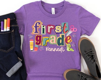 Girls Back to School shirt, Boys back to school, Girls Kindergarten, Kid School shirt, First day of school, 1st grade shirt, 2nd grade shirt