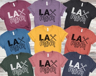 Lacrosse mom shirt, LAX mom shirt, Proud Lacrosse Mom fan tee, Gift for LAX mom, Lacrosse Gameday Shirt for mom, Lacrosse mom gift, Team mom
